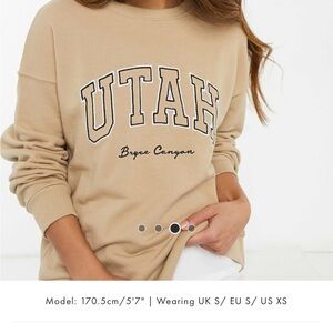 Beige Utah Sweatshirt